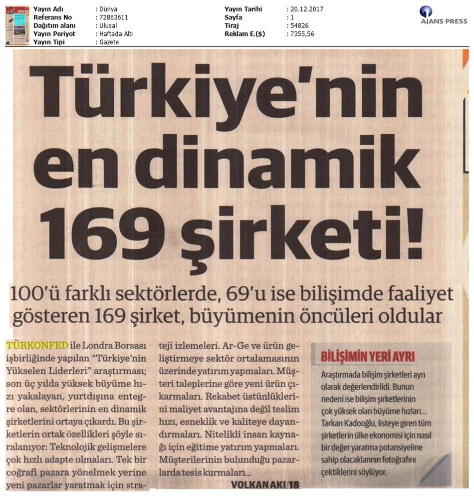 Türkiyenin Yukselen Liderleri Raporu Medya Yansimalari 12 Kasim 2017 Istanbul - 21