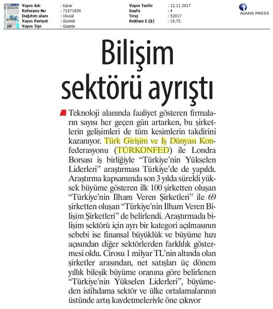 Türkiyenin Yukselen Liderleri Raporu Medya Yansimalari 12 Kasim 2017 Istanbul - 35