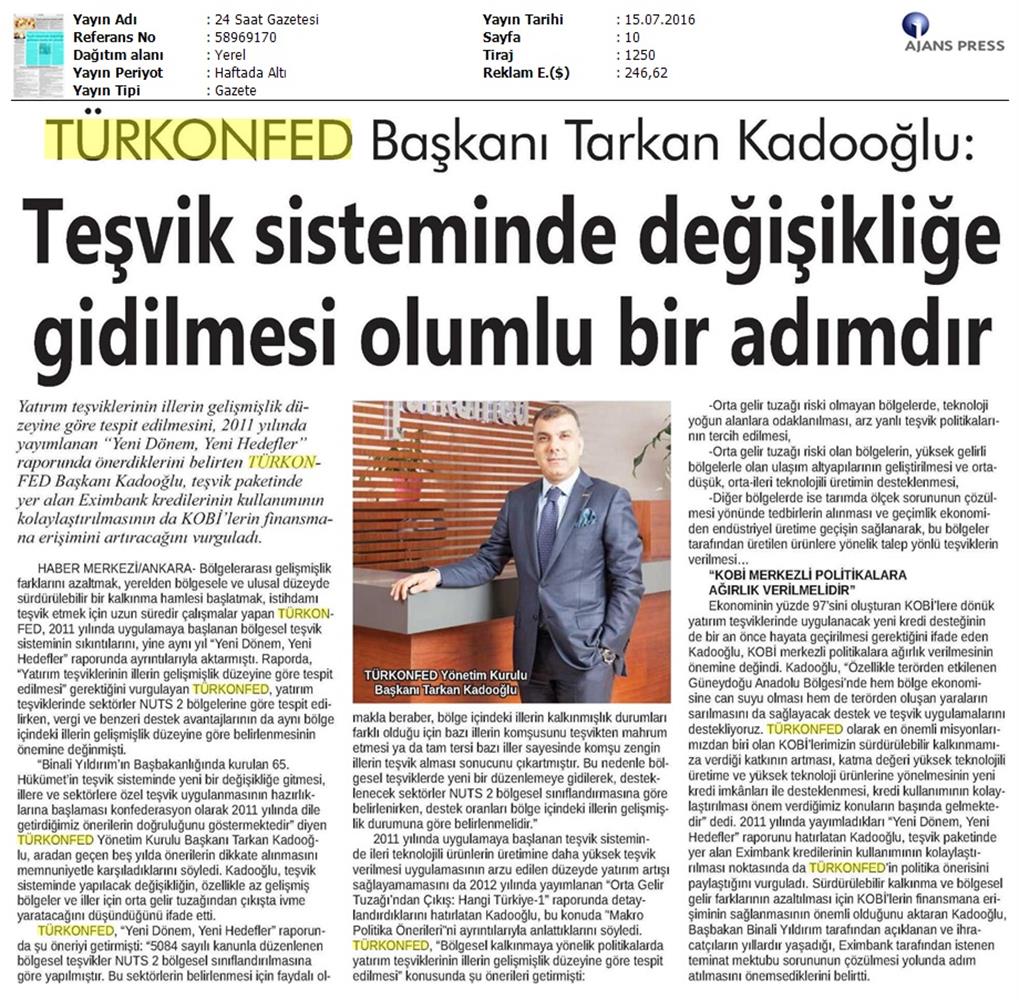 TÜRKONFED Tesvik Sistemi Degisikligi Aciklamasi - 5