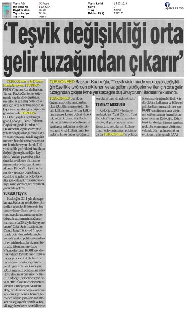 TÜRKONFED Tesvik Sistemi Degisikligi Aciklamasi - 7