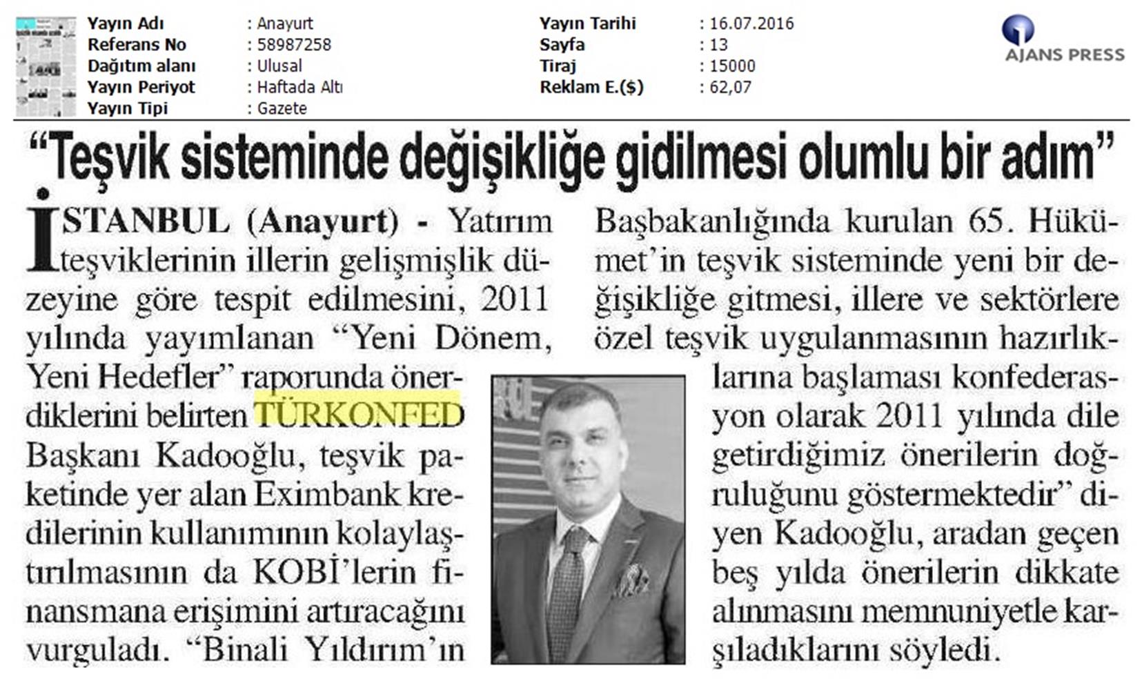 TÜRKONFED Tesvik Sistemi Degisikligi Aciklamasi - 10