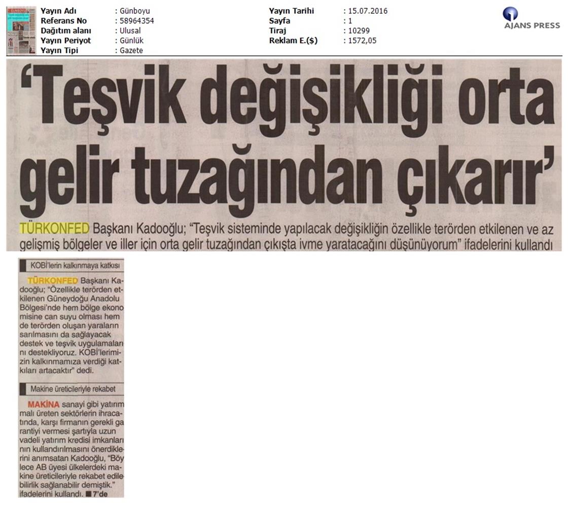 TÜRKONFED Tesvik Sistemi Degisikligi Aciklamasi - 14