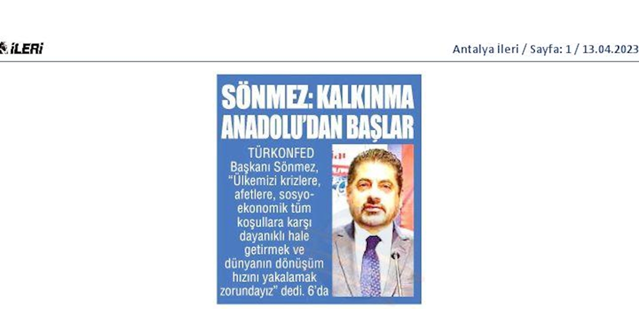 TÜRKONFED 100 Yil Buluşmalari 12 Nisan 2023 Antalya - 30