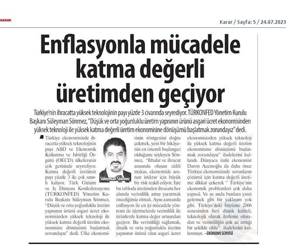 TÜRKONFED 100 Yil Buluşmalari 24 Temmuz 2023 Aydin - 5