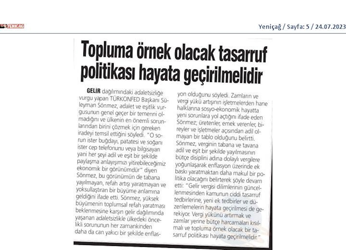 TÜRKONFED 100 Yil Buluşmalari 24 Temmuz 2023 Aydin - 22