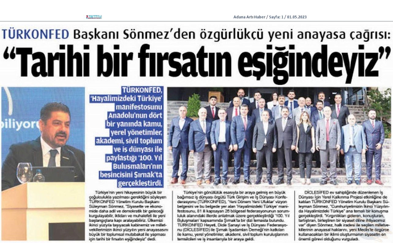 TÜRKONFED 100 Yil Buluşmalari 9 Haziran 2023 Sirnak - 31