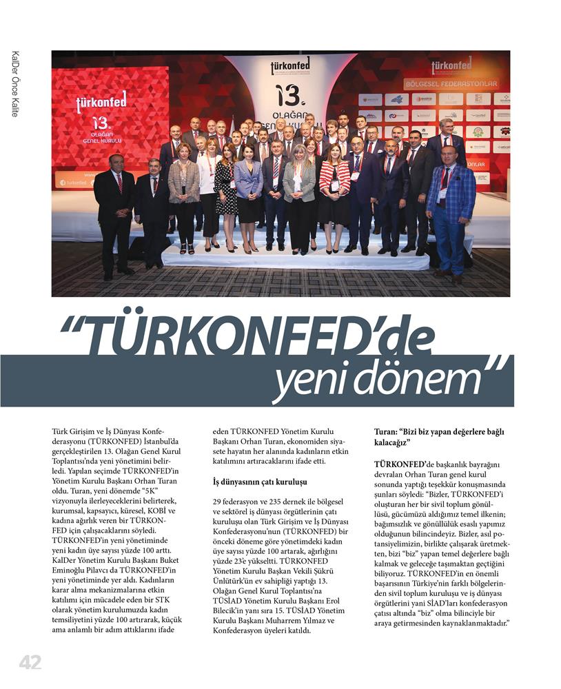 TÜRKONFED 13 Olagan Genel Kurulu Basin Yansimalari 12 Mayis 2018 Istanbul - 3