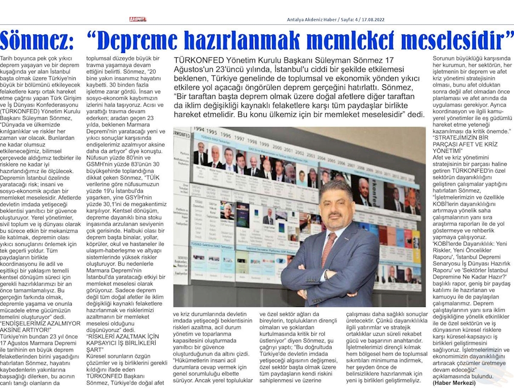 TÜRKONFED 17 Agustos Basin Aciklamasi 17 Agustos 2022 - 8
