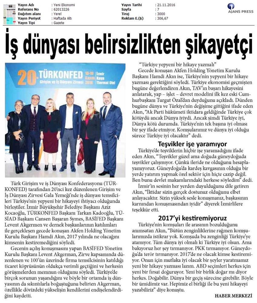 TÜRKONFED 20 Girişim Ve Is Dunyasi Zirvesi 1911206 - 21