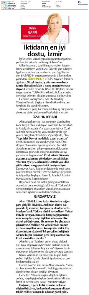 TÜRKONFED 20 Girişim Ve Is Dunyasi Zirvesi 1911206 - 26