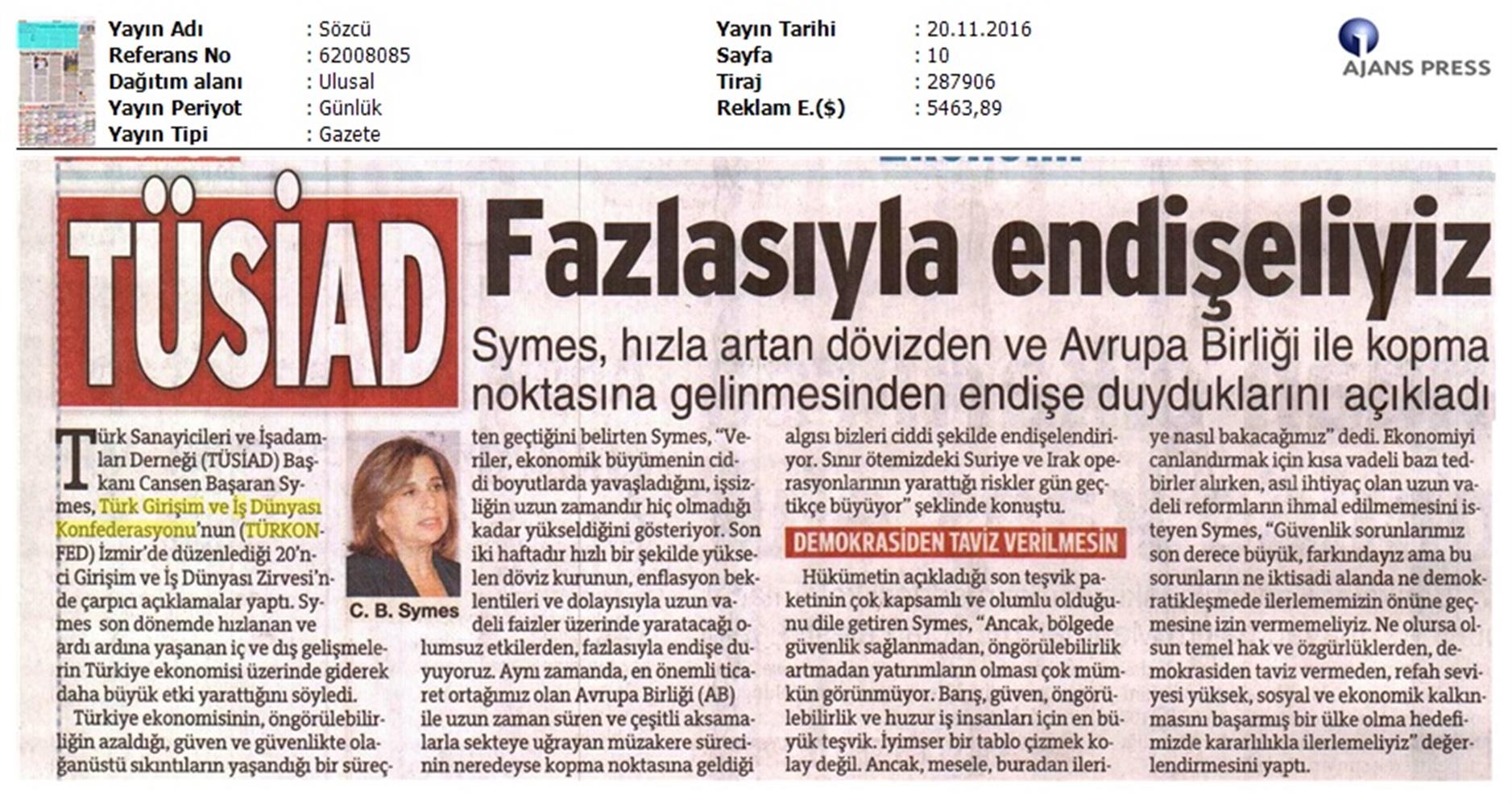 TÜRKONFED 20 Girişim Ve Is Dunyasi Zirvesi 1911206 - 28