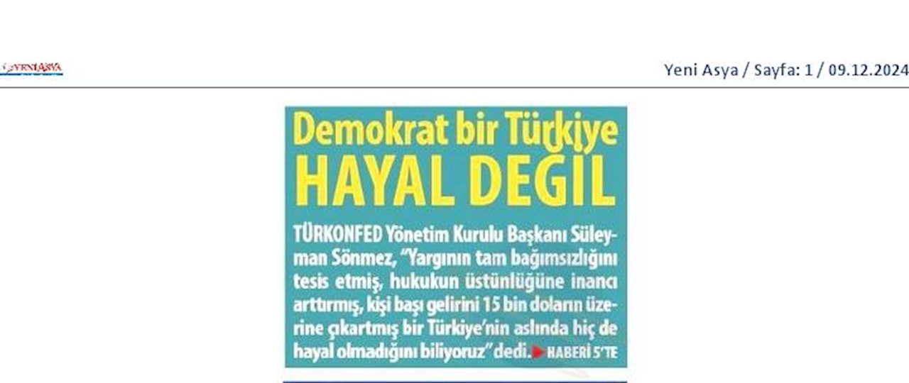 TÜRKONFED 20 Yil Zirvesi 7 Aralik 2024 Diyarbakir - 7