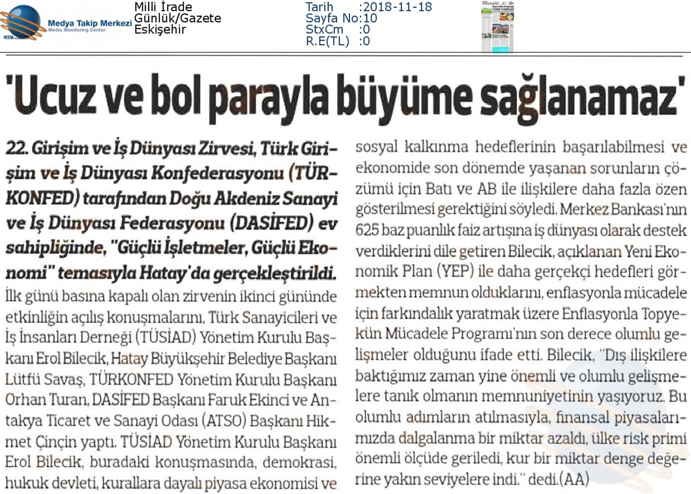 TÜRKONFED 22 Girişim Ve Is Dunyasi Zirvesi 16 17 Kasim Hatay - 30