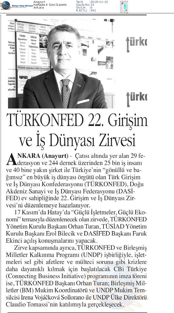 TÜRKONFED 22 Girişim Ve Is Dunyasi Zirvesi 16 17 Kasim Hatay - 34