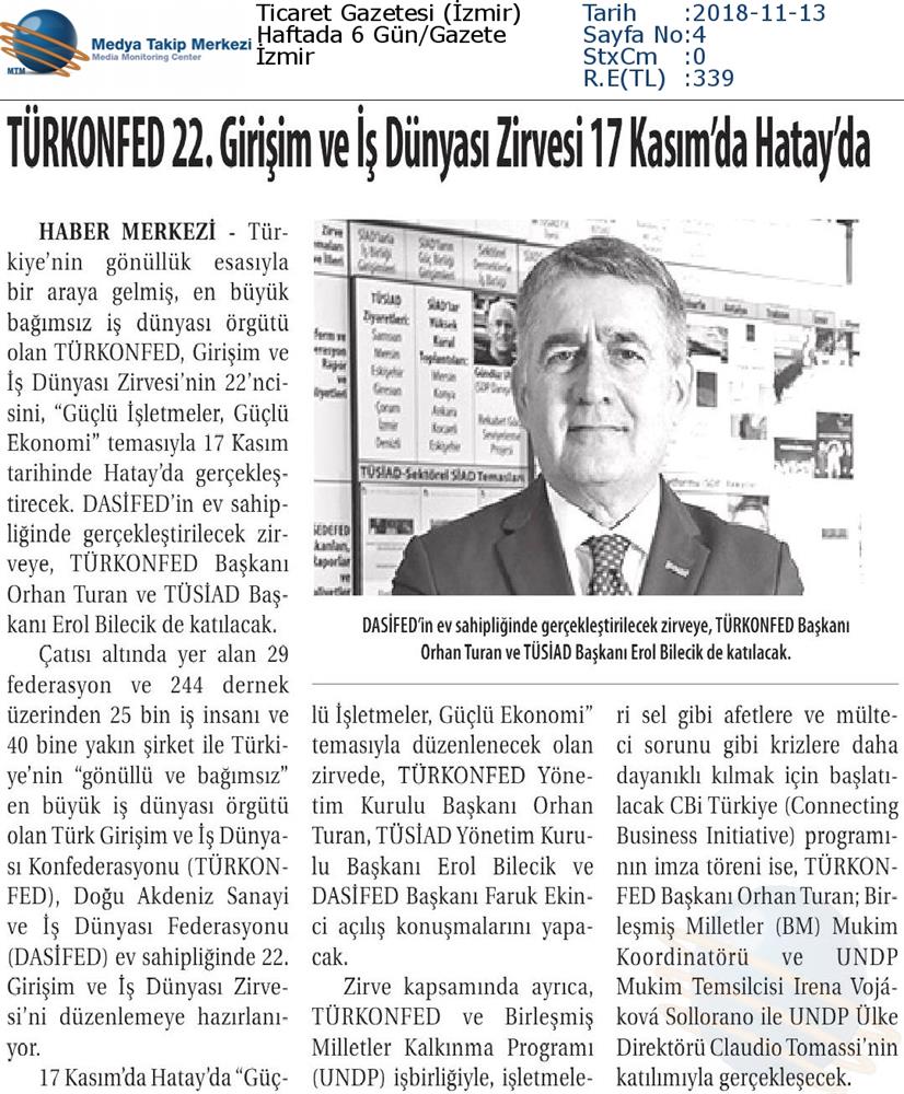 TÜRKONFED 22 Girişim Ve Is Dunyasi Zirvesi 16 17 Kasim Hatay - 42
