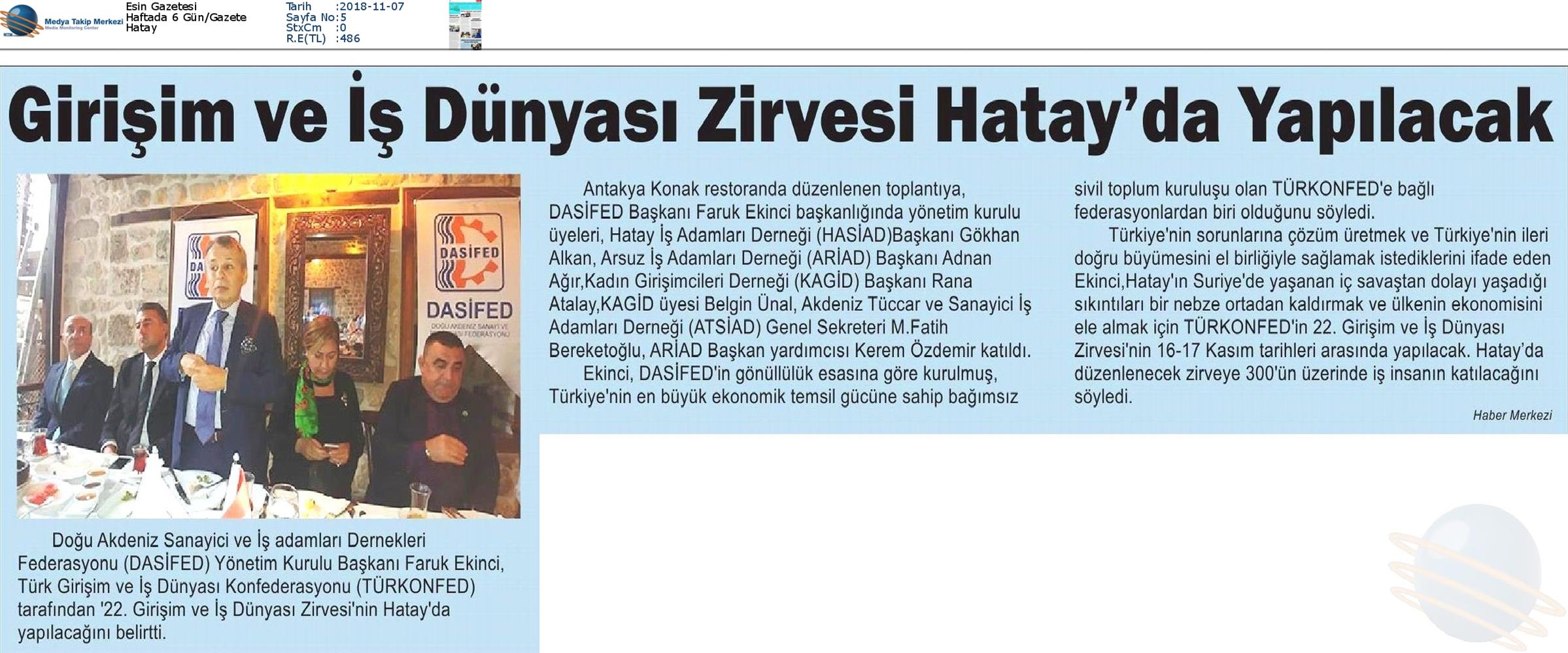 TÜRKONFED 22 Girişim Ve Is Dunyasi Zirvesi 16 17 Kasim Hatay - 47