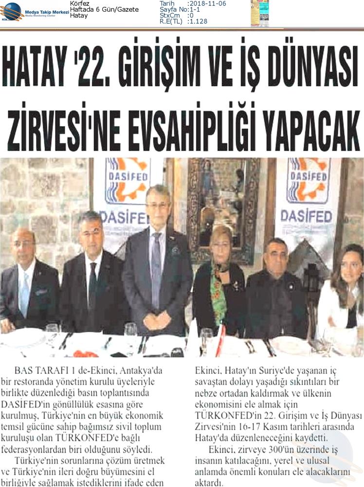 TÜRKONFED 22 Girişim Ve Is Dunyasi Zirvesi 16 17 Kasim Hatay - 56