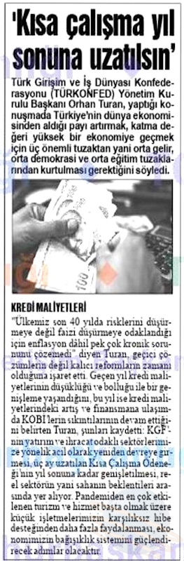 TÜRKONFED 23 Girişim Ve Is Dunyasi Zirvesi Basin Yansimalari 27 Nisan 2021 - 31