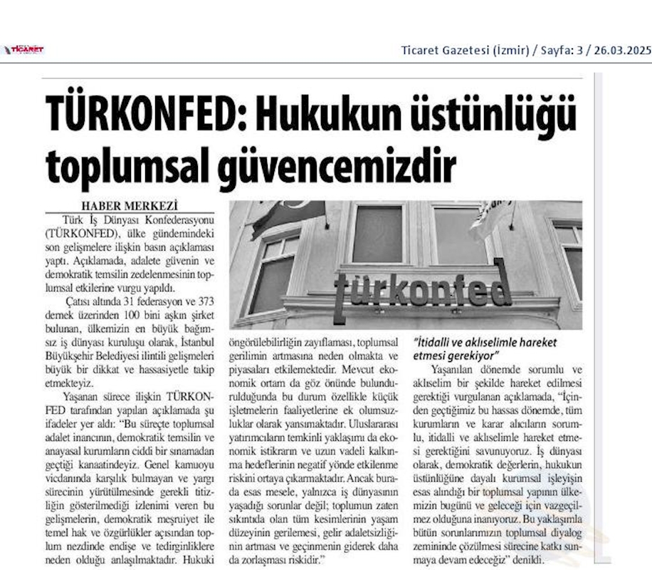 TÜRKONFED 24 Mart 2025 Basin Aciklamasi Hukukun Ustunlugu Toplumsal Guvencemizdir - 13