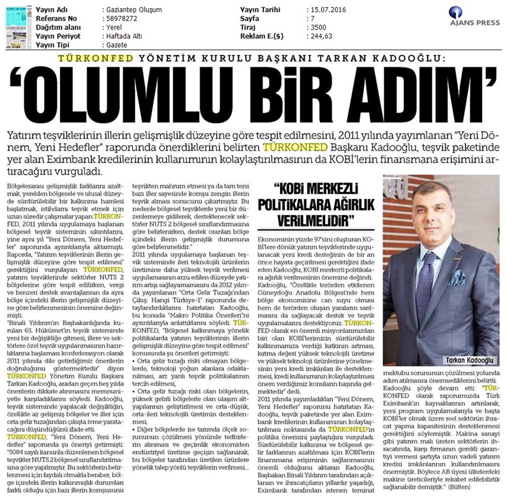 TÜRKONFED 38 Girişim Ve Is Dunyasi Konseyi - 7