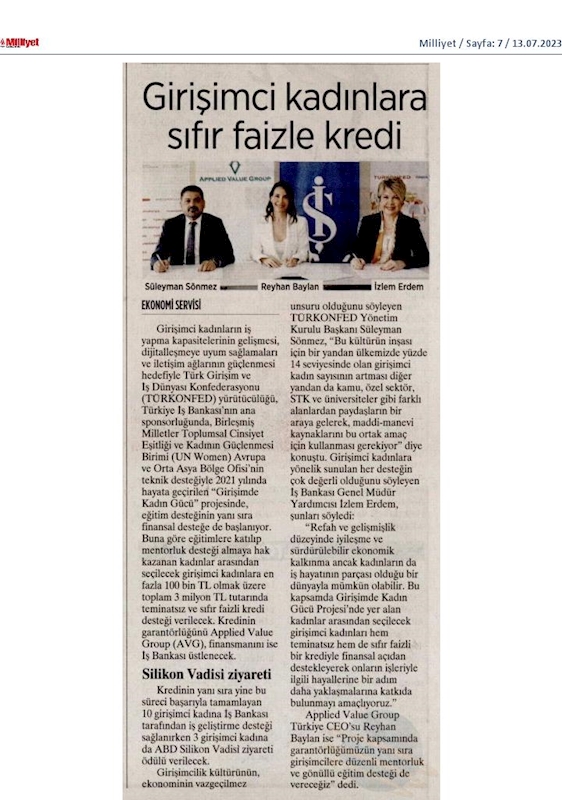 TÜRKONFED Avg Ve Is Bankasi Imza Toreni 12 Haziran 2023 Istanbul - 3