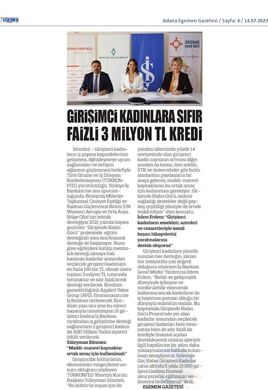 TÜRKONFED Avg Ve Is Bankasi Imza Toreni 12 Haziran 2023 Istanbul - 6