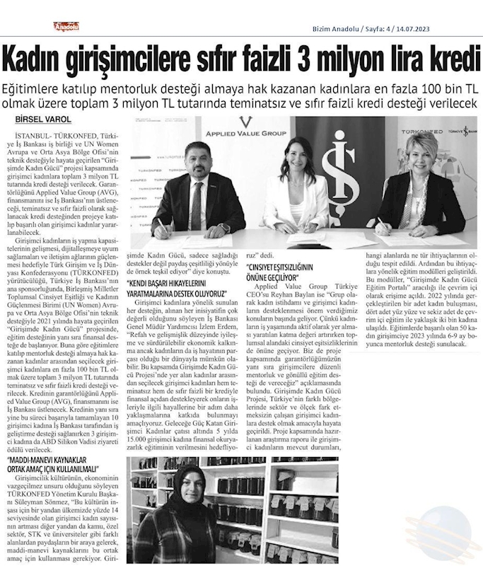 TÜRKONFED Avg Ve Is Bankasi Imza Toreni 12 Haziran 2023 Istanbul - 12