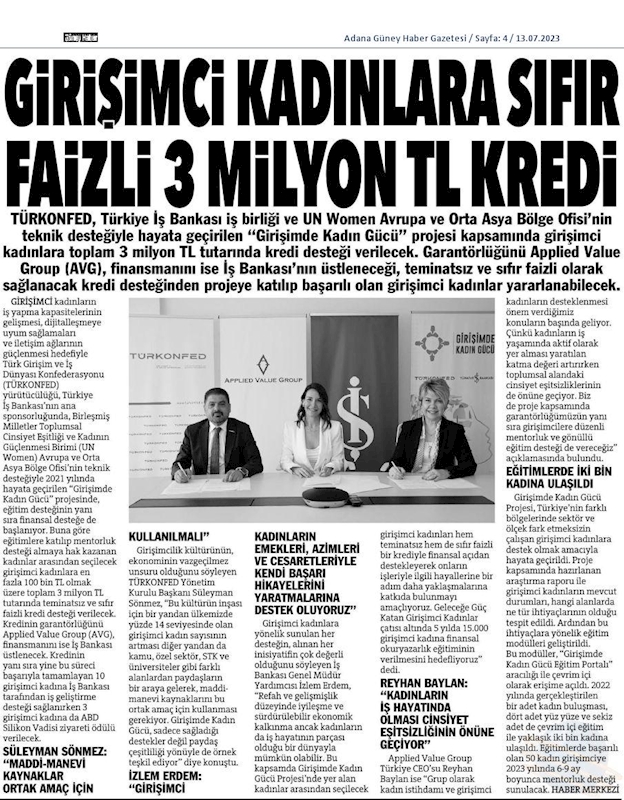 TÜRKONFED Avg Ve Is Bankasi Imza Toreni 12 Haziran 2023 Istanbul - 16