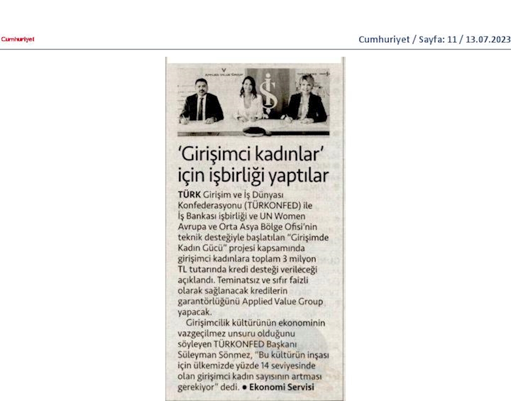 TÜRKONFED Avg Ve Is Bankasi Imza Toreni 12 Haziran 2023 Istanbul - 25