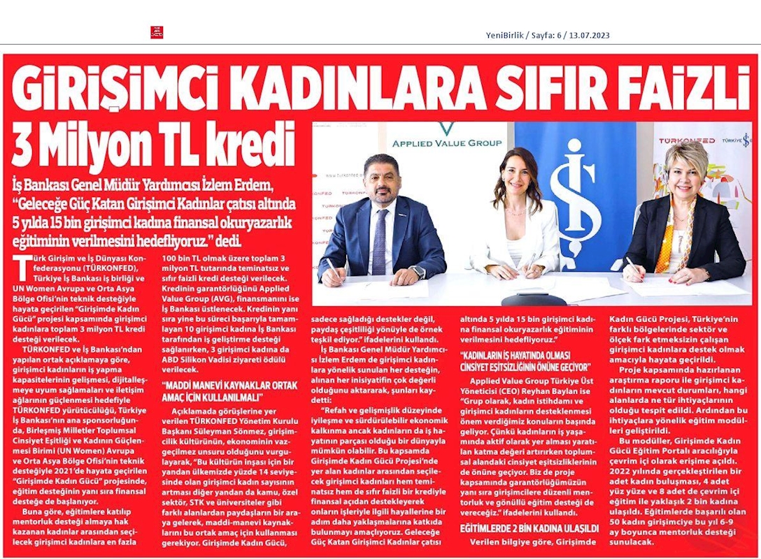 TÜRKONFED Avg Ve Is Bankasi Imza Toreni 12 Haziran 2023 Istanbul - 28