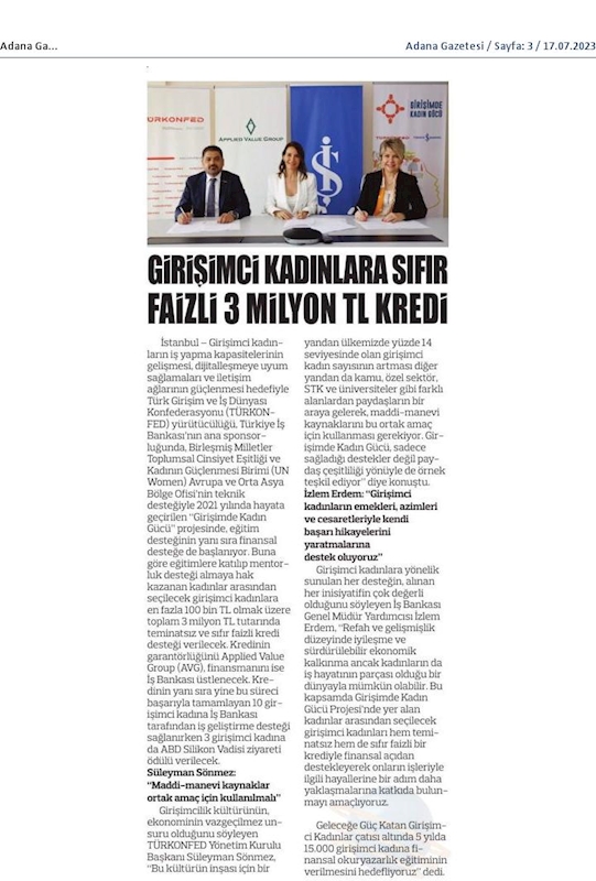TÜRKONFED Avg Ve Is Bankasi Imza Toreni 12 Haziran 2023 Istanbul - 32