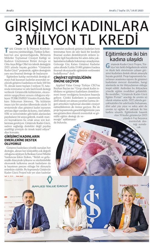 TÜRKONFED Avg Ve Is Bankasi Imza Toreni 12 Haziran 2023 Istanbul - 34