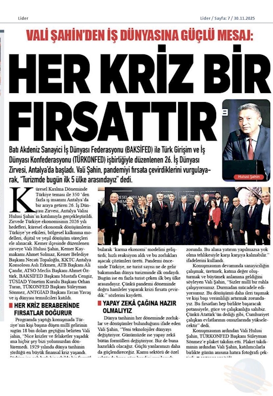 TÜRKONFED Başkani Suleyman Sönmez Sanayide Biz Üretiyoruz Kar Baskasinin Hanesine Yaziliyor - 39