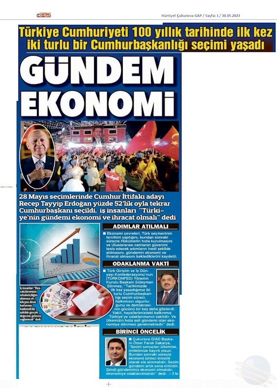 TÜRKONFED Cumhurbaskanligi Secim Sonucu Basin Aciklamasi 29 Mayis 2023 - 21