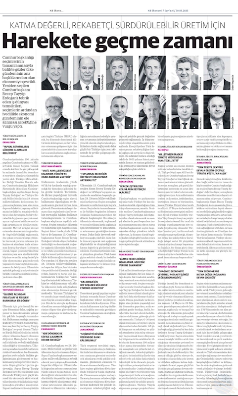 TÜRKONFED Cumhurbaskanligi Secim Sonucu Basin Aciklamasi 29 Mayis 2023 - 25
