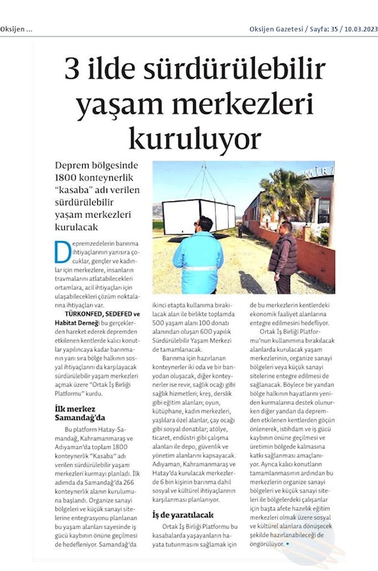 TÜRKONFED Kasaba Projesi 6 Mart 2023 - 6