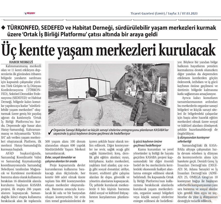 TÜRKONFED Kasaba Projesi 6 Mart 2023 - 11