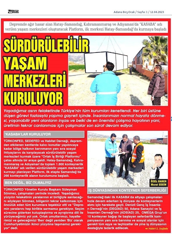 TÜRKONFED Kasaba Projesi 6 Mart 2023 - 12