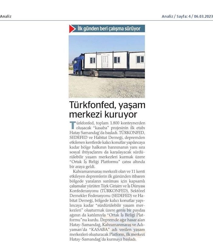 TÜRKONFED Kasaba Projesi 6 Mart 2023 - 19