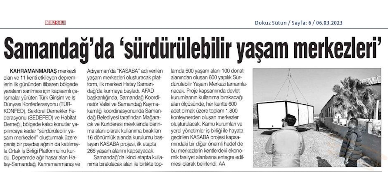 TÜRKONFED Kasaba Projesi 6 Mart 2023 - 38
