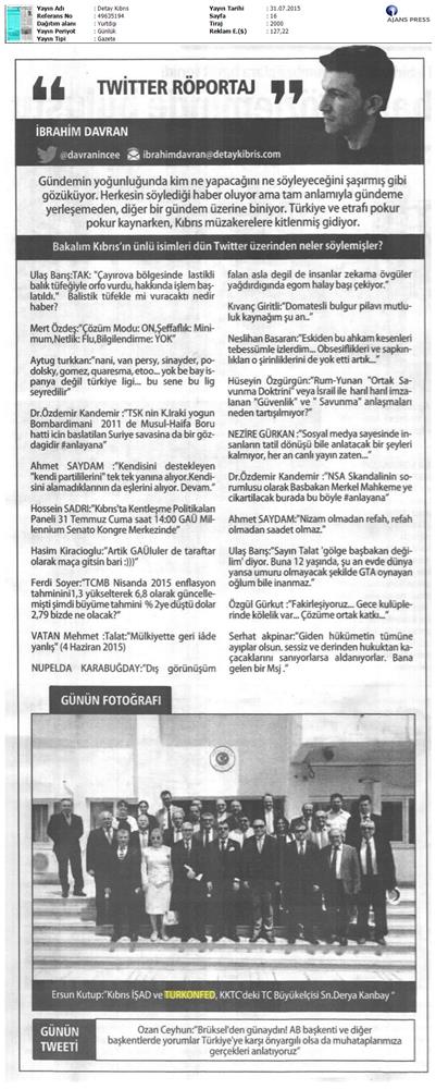 TÜRKONFED Koalisyon Aciklamasi Basin Yansimalari - 13