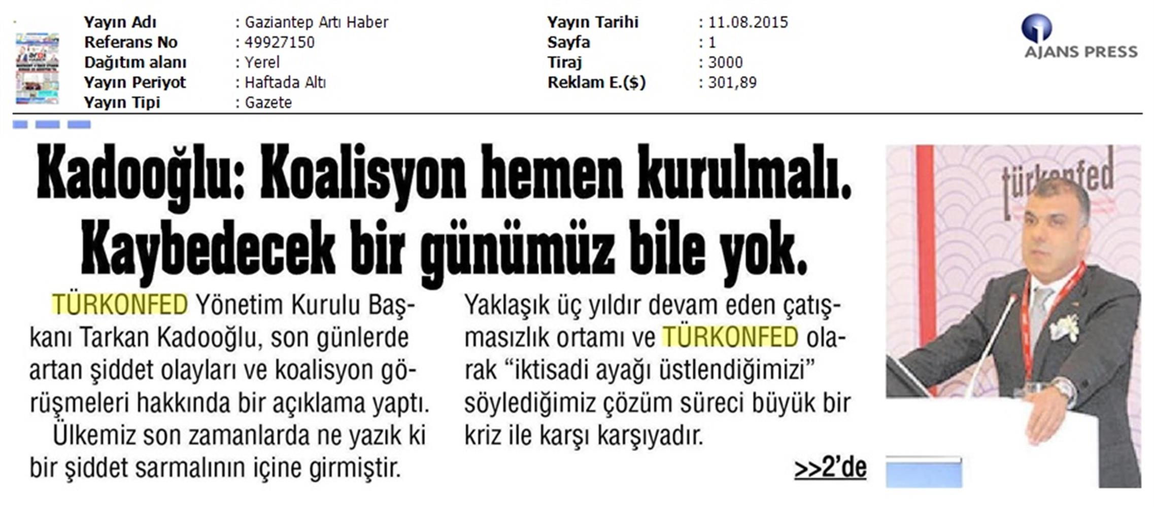 TÜRKONFED Koalisyon Aciklamasi Basin Yansimalari - 35