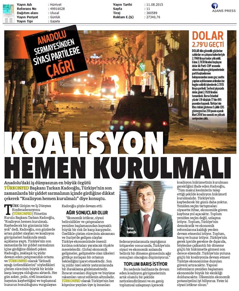 TÜRKONFED Koalisyon Aciklamasi Basin Yansimalari - 40