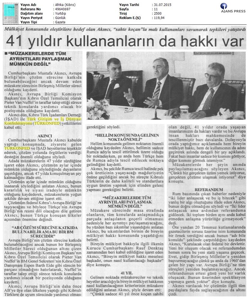 TÜRKONFED Koalisyon Aciklamasi Basin Yansimalari - 73