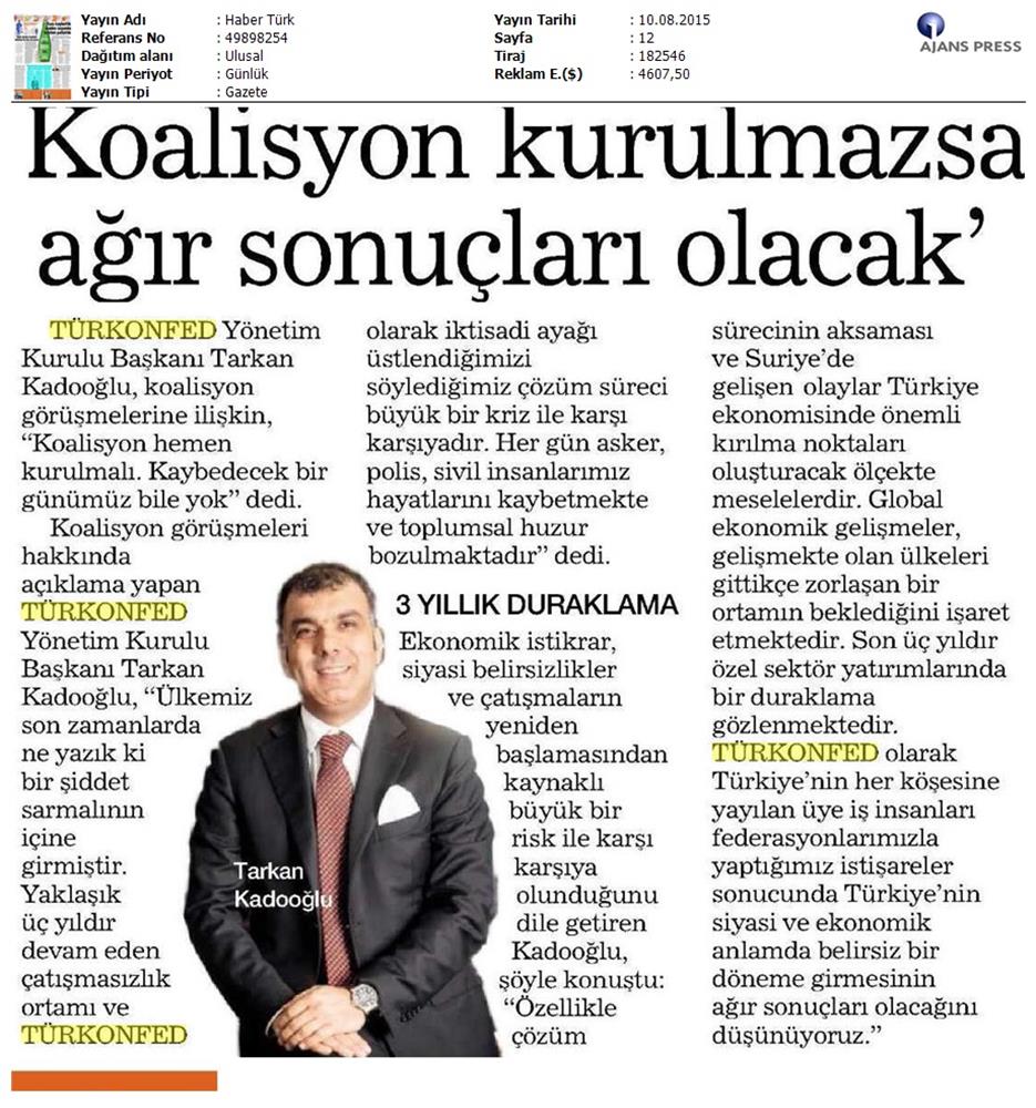 TÜRKONFED Koalisyon Aciklamasi Basin Yansimalari - 84