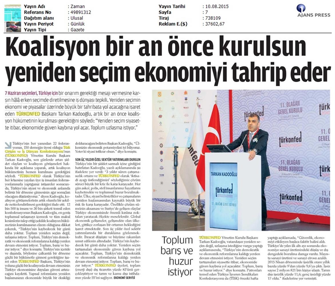TÜRKONFED Koalisyon Aciklamasi Basin Yansimalari - 96