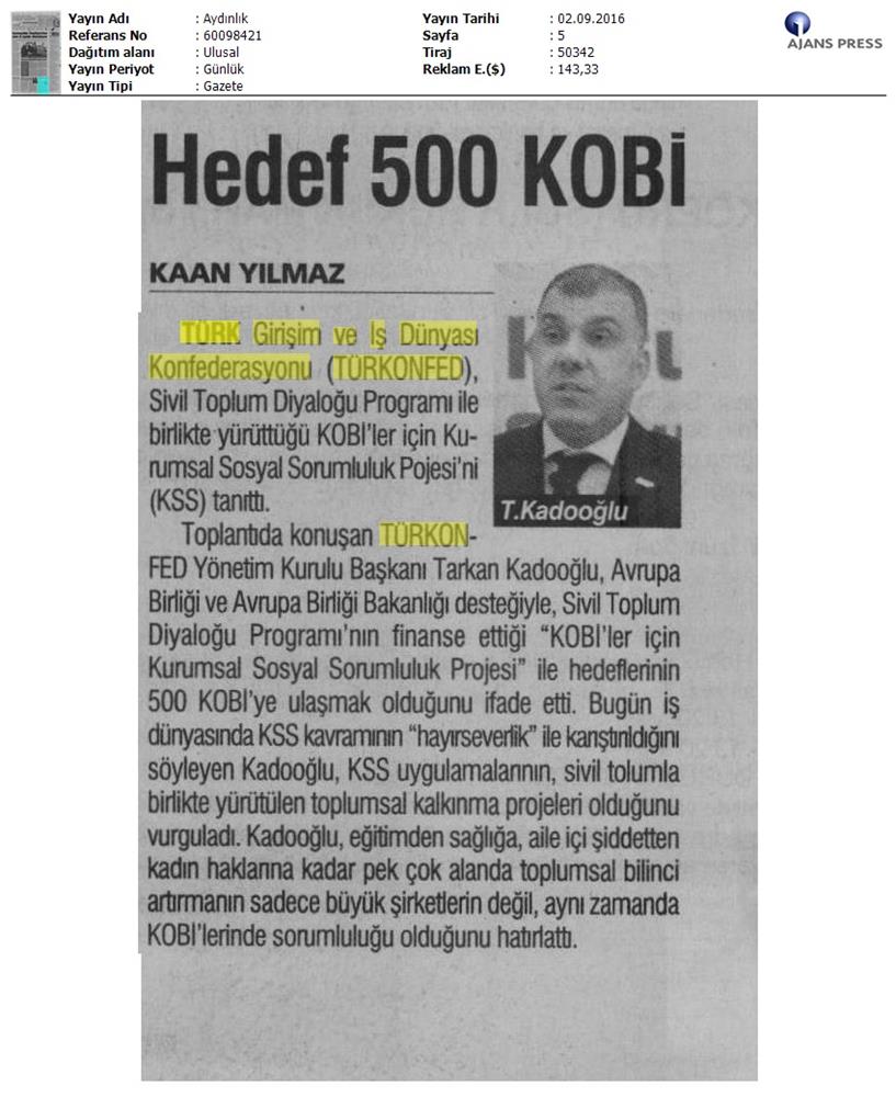 TÜRKONFED Kss Zirvesi 1 2 Eylul 2016 Istanbul - 3