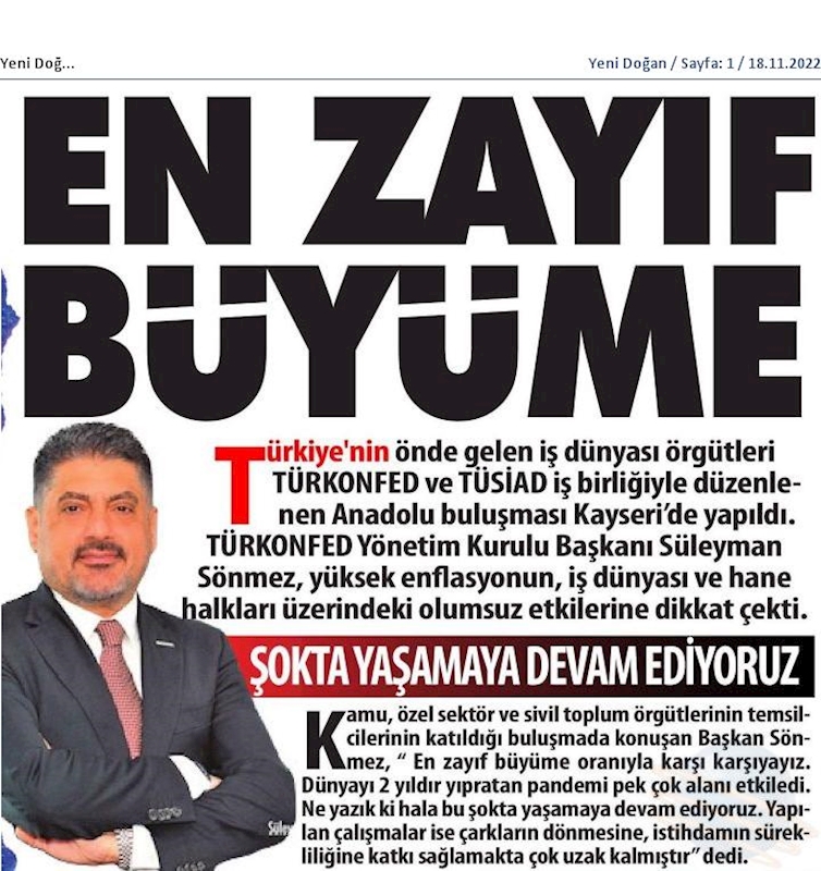 TÜRKONFED TÜSİAD Anadolu Buluşmalari 17 Kasim 2022 Kayseri - 9