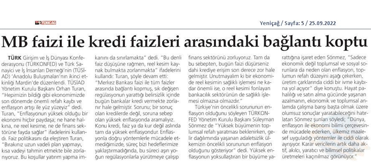 TÜRKONFED TÜSİAD Anadolu Buluşmalari 24 Eylul 2022 Mardin - 23