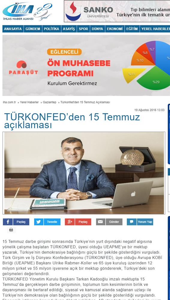 TÜRKONFED Ueapme Avrupaya Acik Mektup 19 Agustos 2016 - 14